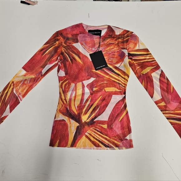 Louisa Ballou- long sleeve top - Picture 1 of 5